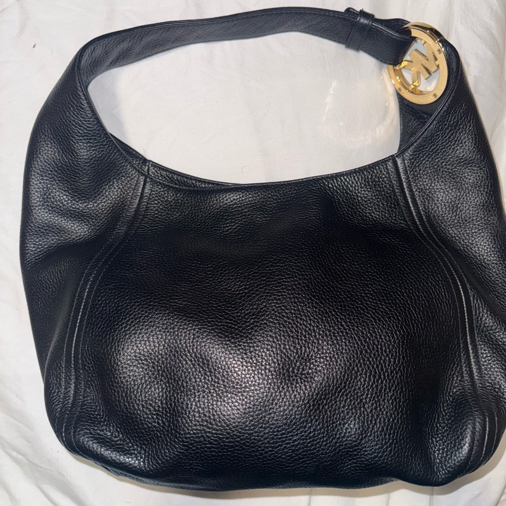 Michael Kors Leather Hobo Bag